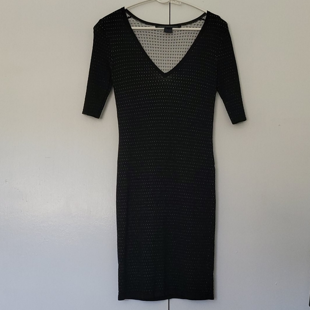 💚5/$20💚 French Connection Black Bodycon Dress